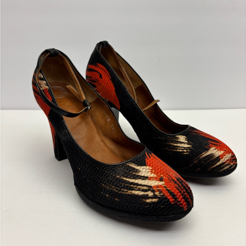 Dries Van Noten Women's Mary Jane Heels, size 38.5, box 34
